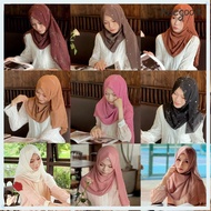 ROSEGOODS Turban, Soft Ethnic Headband, Fashion Solid Color Crystal Chiffon Elegant Hijab Woman