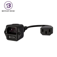 Temple Audio IEC MOD IEC Power Feed-Thru with On/Off Switch