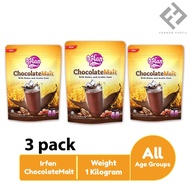 [3 PACK] IRFAN CHOCOLATE MALT / KURMA ARABIC GUM / MINUMAN KOKO KURMA / MINUMAN KOKO LAZAT