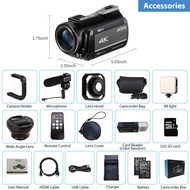 ORDRO HDR-AZ30 4K Camcorder  60FPS Video Camera 30X Digital Zoom IR Night Vision Camcorder WiFi YouT