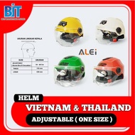 XYZ.Starr Helm Sepeda Listrik/Gowes Scooter Free Kaca & Sticker Murah Warna Warni Original Dewasa