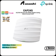 TP-Link EAP245 AC1750 Wireless MU-MIMO Gigabit Ceiling Mount Access Point