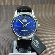 [Original] Orient FAC05007D0 Automatic Classic Blue Dial Brown Leather Men&amp;#39;s Watch