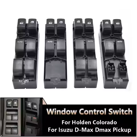 NEW Electric Power Window Control Switch LDH/RHD Regulator Button Console 8-97417469-0 For ISUZU DMA