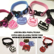 Kalung kucing custom