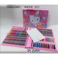 HOMEMATES SHOP 168Pcs Kids Super Mega Art Coloring Set Crayons Oil Pastels Color Pencils For Drawing