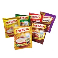 ENERGEN Asli Indonesia Minuman Cereal & susu Bertenaga Pelbagai Perisa
