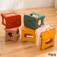 LHSG Plastic Folding Chair Outdoor Folding Stool Step Stool Small Chair Stool Stool Folding Chair