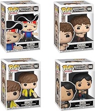 Funko Pop! The Goonies Set of 4: Sloth, Chunk, Mikey w/Map and Data w/Glove Punch