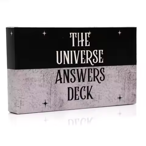 The Universe Answers Tarot Deck Keywords Cards Tarot Oracle Card Fate Divination Leisure Entertainme