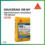 SIKACERAM 188 MY - C2TE HIGH PERFORMANCE CEMENTITIOUS TILE ADHESIVE