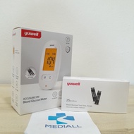 ยูเวล เครื่องวัดน้ำตาล เครื่องตรวจน้ำตาล Yuwell Accusure 590 Blood Glucose Meter ประกันศูนย์ไทย แผ่นตรวจน้ำตาล