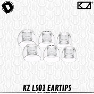 KZ LS01 Liquid Silicone Eartips High Clarity Isolation Ear Tips IEM TWS