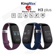 KingMax H3 Plus Heart Rate Pedometer Fitness Wristband Smart Watch