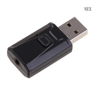 NEX Bluetooth-compatible 5 0 USB 3 5mm  Transmitter Receiver Wireless Adapter