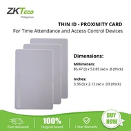 ZKTeco RFID ID Card Proximity Thin For Time Attendance And Access Control Device per 10pcs Rfid Card