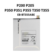 For Sam Galaxy Tab A 8.0 P200 P205 P350 P351 P355 T350 T355 Battery EB-BT355ABE TabA 8.0 @ 4200mAh