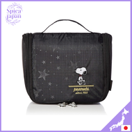 [Hapitas] กระเป๋าใส่ของเดินทาง HAP7028-PN สนูปปี้คอมแพค PN27ดาวสีดำ (ส่งตรงจากญี่ปุ่น)