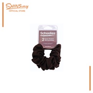 Schoolies Supa-Stretch Scrunchies - Krazy Brown (2 Pcs) SCH113