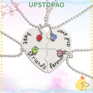 UPSTOPAO 4 Bff Friend Love Necklace Nice Gift Necklace