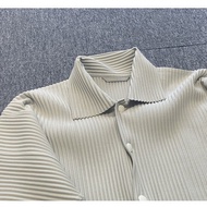 Issey Miyake ของแท้/Miyake JC109อัดพลีทตัวหลวมและอเนกประสงค์แขนยาวอินเทรนด์และหล่อเหลาแจ็กเก็ตเสื้อเ