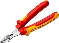 Knipex Electronic Super Knips VDE with multi-component caps, insulated according to VDE 125 mm card