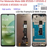 For Motorola Moto G06 XT2535-1 XT2535-2 XT2535-3 XT2535-14 LCD Display Touch Screen Digitizer Assemb