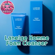 [Smile Seoul] Laneige Homme Active Water Foam Cleanser, 150ml, Korean Skincare