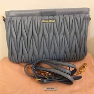 Miu Miu Piccole Matelasse crossbag