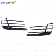 Car Front Bumper Fog Light Grill Fog Light Open Vent Grille Intake Cover Fog Light Grill Bumper For 