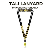 BLACK OPEN UNIVERSITY LANYARD STRAP