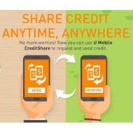 Celcom rm30 credit share