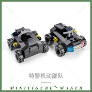 Small Particle Building Blocks Third Party Military SWAT Doll Special Forces Explosion-Proof Assembl