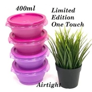 Tupperware One Touch Bowl 400ml (limited edition)