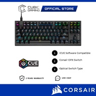 Corsair K60 PRO TKL RGB Tenkeyless Optical-Mechanical Wired Gaming Keyboard (CORSAIR OPX Switch)