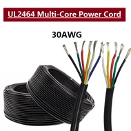 UL2464 Power Cord 30AWG Tinned Copper Multi-Core Electronic Wire Internal Connection Wire -5 meters