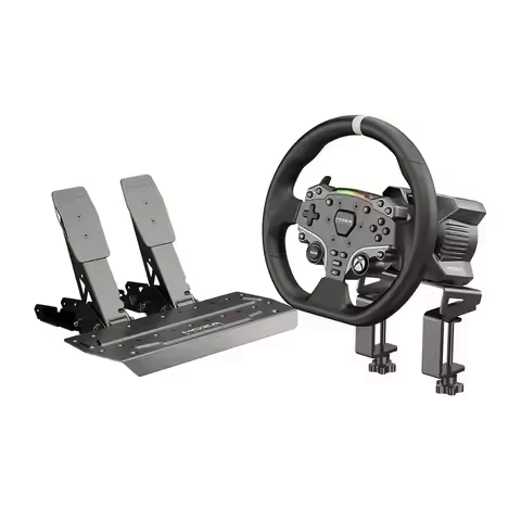 MOZA R3 Racing Wheel and Pedals for PC 3.9 Nm of torque continuously output fully compatible with ma