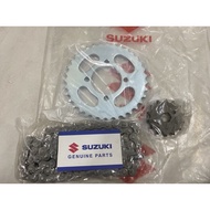 [Ảnh thật] [Chính hãng] bộ nhông sên dĩa gd110 suzuki chính hãng