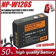 7.4V 1600mAh NP-W126S Battery for Fujifilm Fuji X100F X-PRO1 X-PRO2 X-A1/A2/A3/A10 X-E1 X-E2 X-E2S X