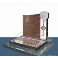 Dandong Tombstone Stone Carving Tombstone 90*80Simple Cremation Urn Tombstone Wholesale Manufacturer