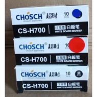 Combo of 3 blue, red, black, CHOSCH CS_ H700 whiteboard marker