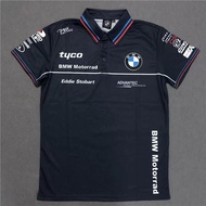 t shirt men Cotton polo t shirt man Polo Shirt BMW TYCO Motorrad Team Men's Polo Shirt Navy Blue Cool Style polo t shirt man