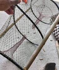 10 lờ cá lóc cải tiến vành nhựa(30*52)