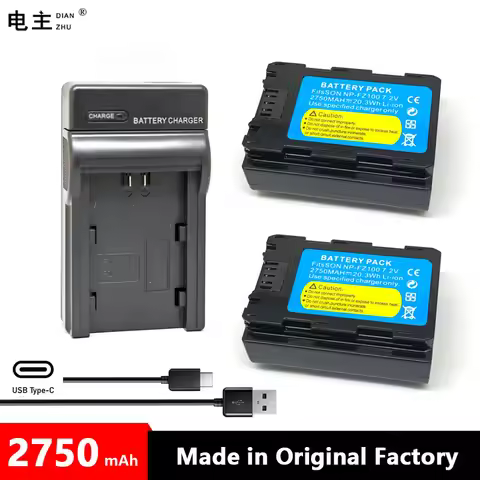 NP-FZ100 NP FZ100 Battery Charger For SONY alpha A6600 A7C A9R 9R 9S BC-QZ1 ILCE-9 a9 a7R III a7 III