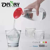 【OMORY】夏日透飲MS企鵝果汁冷水壺1.5L (紅色壺蓋)