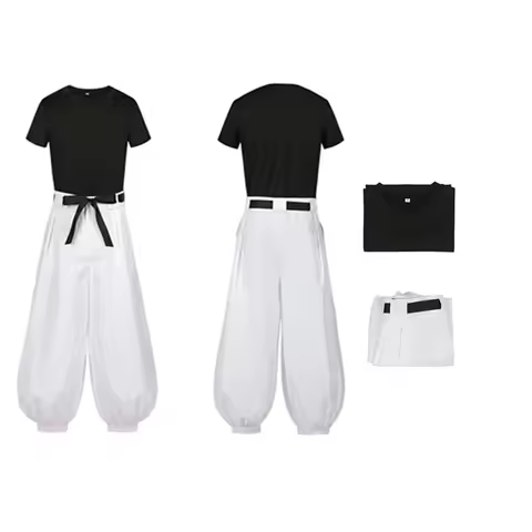 Fushiguro Toji Cosplay Costume Anime Adult Men Disguise Tops Pants Outfits Halloween Carnival Fantas