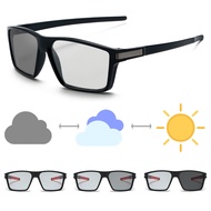 Photochromic Anti Radiation Eye Glasses For Women Men Square Replaceable Lens Glasses Sport cycling Outdoor Ray Transition Shade Anti Rad Sun Adaptive Polarized Sunglasses