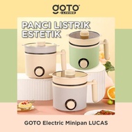 Come on, Hurry Up and Promo - Goto Lucas Mini Fry Pan Multipurpose Electric Steamer Hotpot