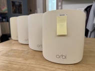 Netgear Orbi AX1800 Dual-band Mesh Wi-Fi 6 System RBK353（路由器 RBK350 + 3 衛星套装）