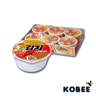 [Nongshim] Kimchi Ramen, Korean Cup Noodle - 86g x 6 | 8801043021128